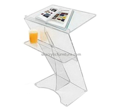 Hot selling acrylic church podiums pulpit rostrum table AP-015