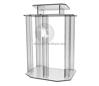 Factory direct sale acrylic church podium the bully pulpit church pulpits AP-020