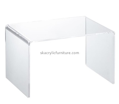 Plexiglass manufacturer custom acrylic side table U shape perspex table AT-820