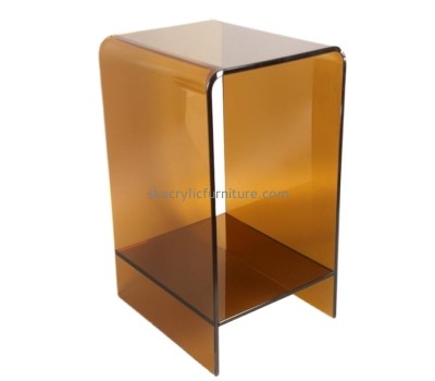 Plexiglass supplier custom acrylic bed side table lucite sofa sofa side table AT-822