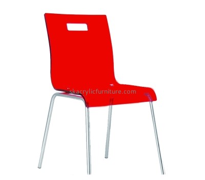 Plexiglass furniture manufacturer custom acrylic dining chair AC-045