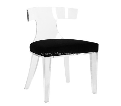 Plexiglass furniture supplier custom acrylic chair for dining room AC-056