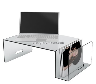 Plexilgass manufacturer custom acrylic laptop holder stand AT-813