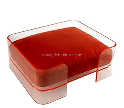 China acrylic manufacturer custom plexiglass cat bed pet bed AB-063