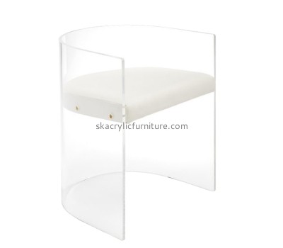China plexiglass manufacturer custom modern acrylic armchair AC-059