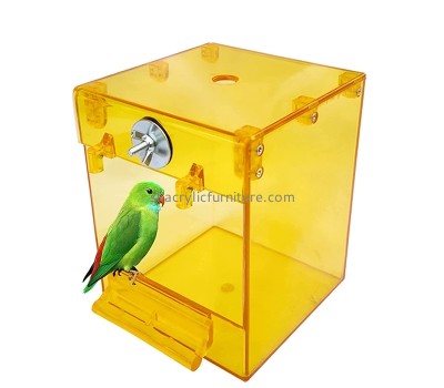 Lucite fruniture supplier custom acrylic parakeet no-leakage bathtub shower box AB-069