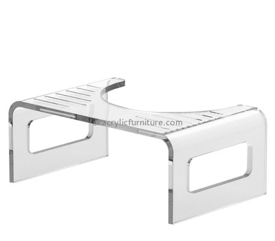Plexiglass furniture manufacturer custom acrylic toilet stool AC-068