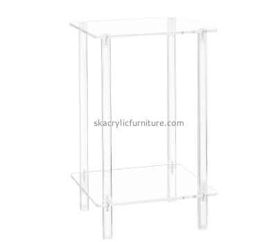 Acrylic item manufacturer custom perspex small side table AT-872