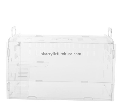 Plexiglass display supplier custom acrylic hamster case chinchilla house AB-080