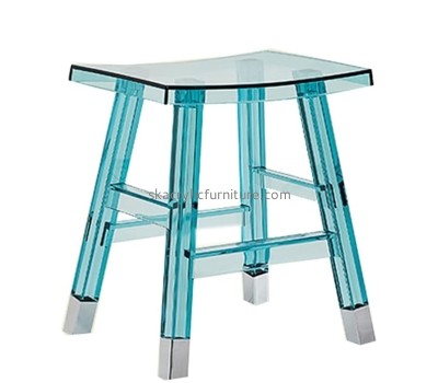 Acrylic furniture supplier custom plexiglass low rest stool AC-078