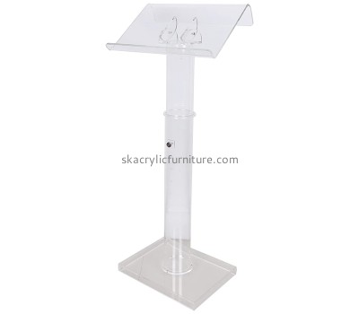 China acrylic supplier custom plexiglass presentation podium AP-1287