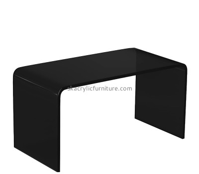 Perspex display supplier custom acrylic coffee table with round edges AT-887