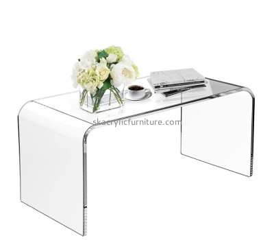 Lucite products manufacturer custom acrylic coffee table for living room AT-885