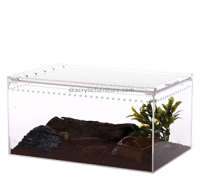 Custom acrylic terrarium cage for insect AB-095