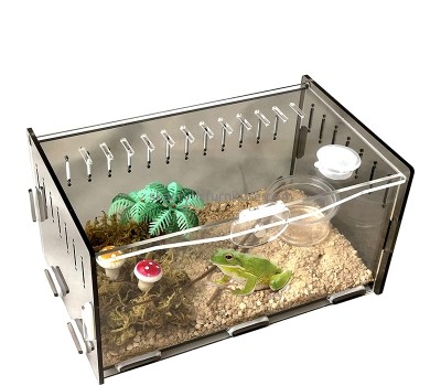 Custom acrylic reptile terrarium tarantula habitat box AB-093