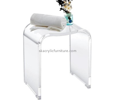 Custom acrylic shower bench for inside shower AC-090