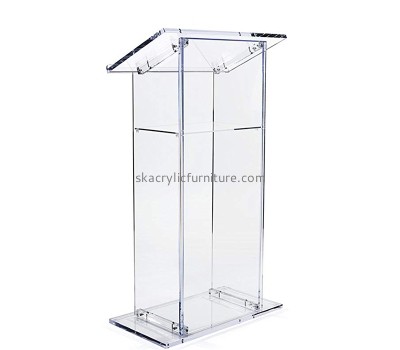 Custom acrylic pulpit for conference AP-1293