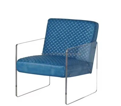 Custom clear acrylic backrest chair AC-104