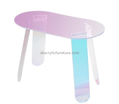 Custom iridescent acrylic coffee table AT-904