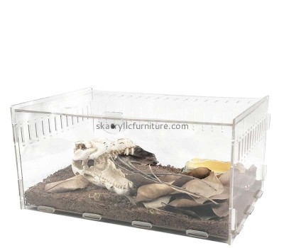 Custom acrylic reptile terrarium cage AB-115
