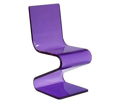 Custom translucent purple acrylic ghost chair AC-108