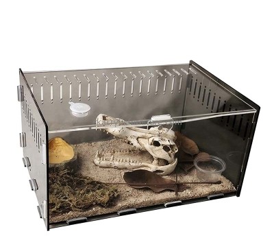 Custom acrylic enclosure reptile breeding box AB-117