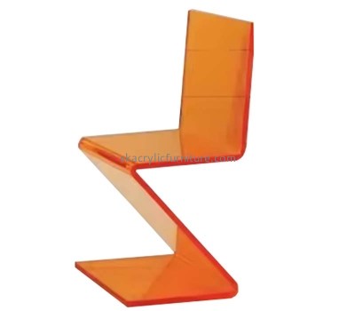 Custom wholesale acrylic Z shape chair AC-118