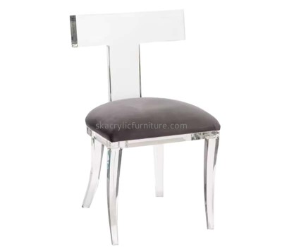 Custom wholesale acrylic dining chair for restaurant AC-119