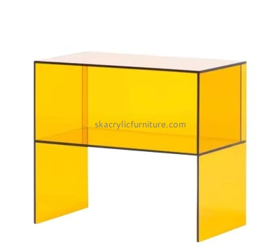 Custom wholesale acrylic side table with storage AT-919