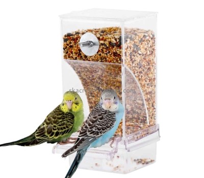 Custom wholesale acrylic parrot feeder AB-130