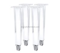 Acrylic furniture manufacturer custom plexiglass furniture legs coffee table legs AL-046 Acrylic furniture manufacturer custom plexiglass furniture legs coffee table legs AL-046