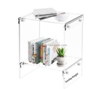 Custom wholesale acrylic 2-tier bedside table AT-975 Custom wholesale acrylic 2-tier bedside table AT-975