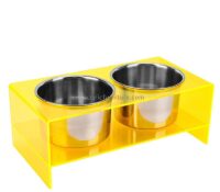 Custom wholesale acrylic pet feeder stand AB-137 Custom wholesale acrylic pet feeder stand AB-137