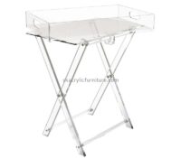 Custom wholesale acrylic foldable TV tray table AT-927 Custom wholesale acrylic foldable TV tray table AT-927
