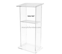 Custom acrylic reception stand podium AP-1308 Custom acrylic reception stand podium AP-1308