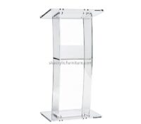 China acrylic supplier custom plexiglass podium pulpit lectern AP-1274 China acrylic supplier custom plexiglass podium pulpit lectern AP-1274
