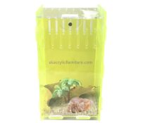 Acrylic display supplier custom plexiglass tarantula enclosure breeding tank AB-078