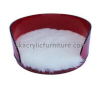 Custom luxury acrylic puppy dog beds on sale AB-006 Custom luxury acrylic puppy dog beds on sale AB-006