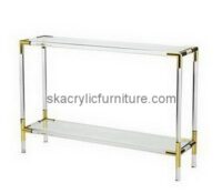Narrow acrylic side table with storage AT-700 Narrow acrylic side table with storage AT-700