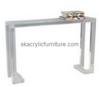 Long narrow acrylic side table AT-697