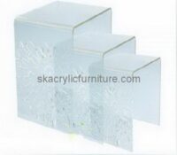 Customize lucite coffee and end table sets AT-632