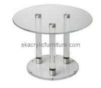 Customize acrylic small round breakfast table AT-400