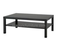 Customize black acrylic long coffee table AT-334 Customize black acrylic long coffee table AT-334