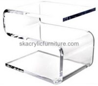 Bespoke clear acrylic sofa side table AT-255
