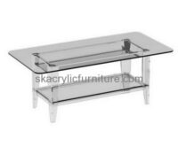 Customized clear acrylic long coffee table AT-203 Customized clear acrylic long coffee table AT-203
