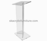 Acrylic furniture manufacturers custom cheap lucite floor lectern furniture AP-1161 Acrylic furniture manufacturers custom cheap lucite floor lectern furniture AP-1161