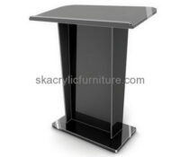 Best furniture manufacturers custom perspex black lectern AP-1143 Best furniture manufacturers custom perspex black lectern AP-1143