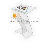 Wholesale furniture manufacturers custom clear acrylic podium pulpit furniture AP-1022 Wholesale furniture manufacturers custom clear acrylic podium pulpit furniture AP-1022