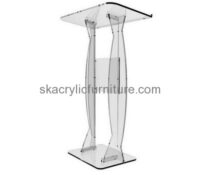 Furniture suppliers custom acrylic plastic plexiglass fabrication podiums AP-877 Furniture suppliers custom acrylic plastic plexiglass fabrication podiums AP-877