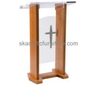 Wholesale furniture manufacturers customized church acrylic pulpit podium AP-786 Wholesale furniture manufacturers customized church acrylic pulpit podium AP-786